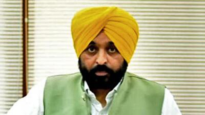 Punjab CM Bhagwant Mann accused the central government of discriminating with Punjab and its farmers. (ANI File Photo) Punjab CM Bhagwant Mann accused the central government of discriminating with Punjab and its farmers. (ANI File Photo)