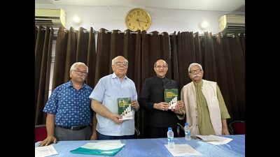 The book being released in Lucknow on Wednesday. (HT Photo)