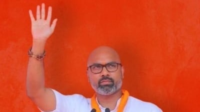 BJP MP Arvind Dharmapuri. (Twitter/ @Arvindharmapuri)