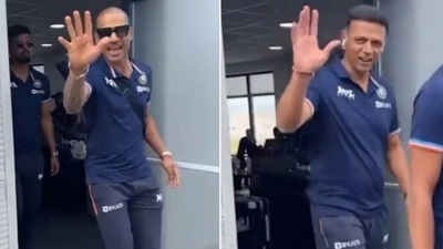Shikhar Dhawan; Rahul Dravid (Instagram) Shikhar Dhawan; Rahul Dravid (Instagram)