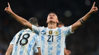 Argentina striker Paulo Dybala joins AS Roma (AFP) Argentina striker Paulo Dybala joins AS Roma (AFP)