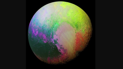 Nasa posted this ‘rainbow-coloured’ image of a planet that has created a chatter online. (Instagram/@nasa)