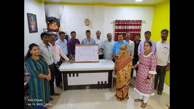 Robber Sunita Shelar arrested by Government Railway Police (GRP) (HT PHOTO) Robber Sunita Shelar arrested by Government Railway Police (GRP) (HT PHOTO)