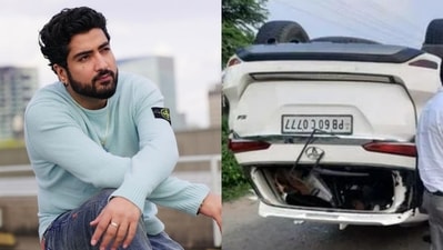 Jaani Johan met with a road accident in Punjab. Jaani Johan met with a road accident in Punjab. 