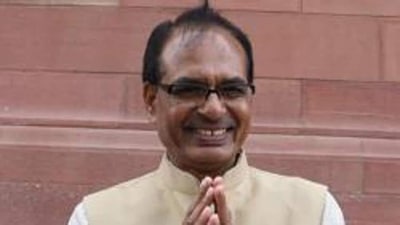 Madhya Pradesh chief minister Shivraj Singh Chouhan (Photo by Sonu Mehta/ Hindustan Times)
