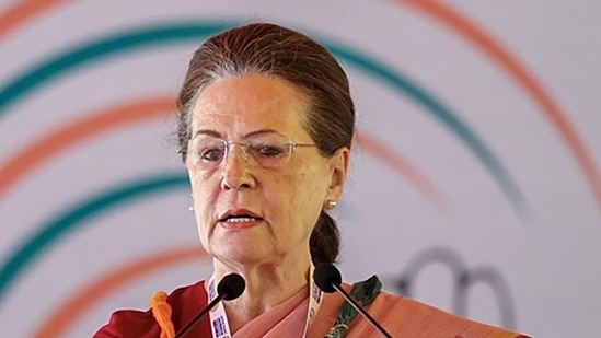 File photo of Congress president Sonia Gandhi.(PTI)