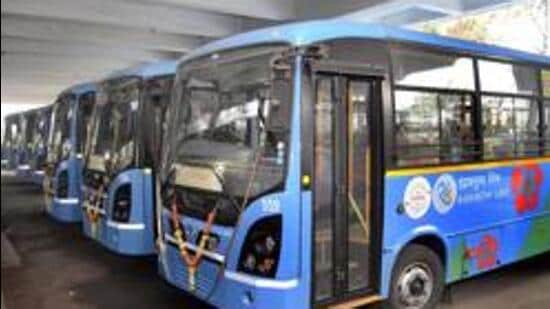 PMPML is the public transport which has the highest number of electric buses in the state. PMPML had already given the order to purchase 500 more e-buses. (REPRESENTATIVE PHOTO)