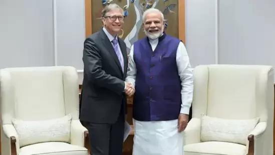 Bill Gates. PM Modi