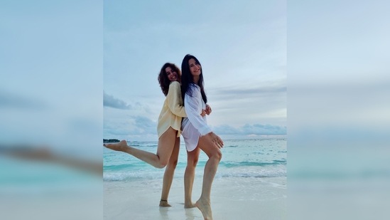 Sharing pictures from her beach birthday celebration, Katrina Kaif captioned her post, "Even the birthday is gone."(Instagram/@katrinakaif)