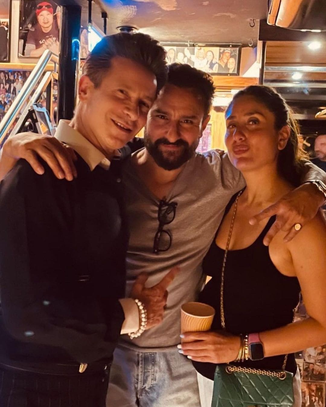 Saif Ali Khan and Kareena Kapoor have been vacationing in London, among other places in Europe, and meeting friends and family. Saif Ali Khan and Kareena Kapoor have been vacationing in London, among other places in Europe, and meeting friends and family.