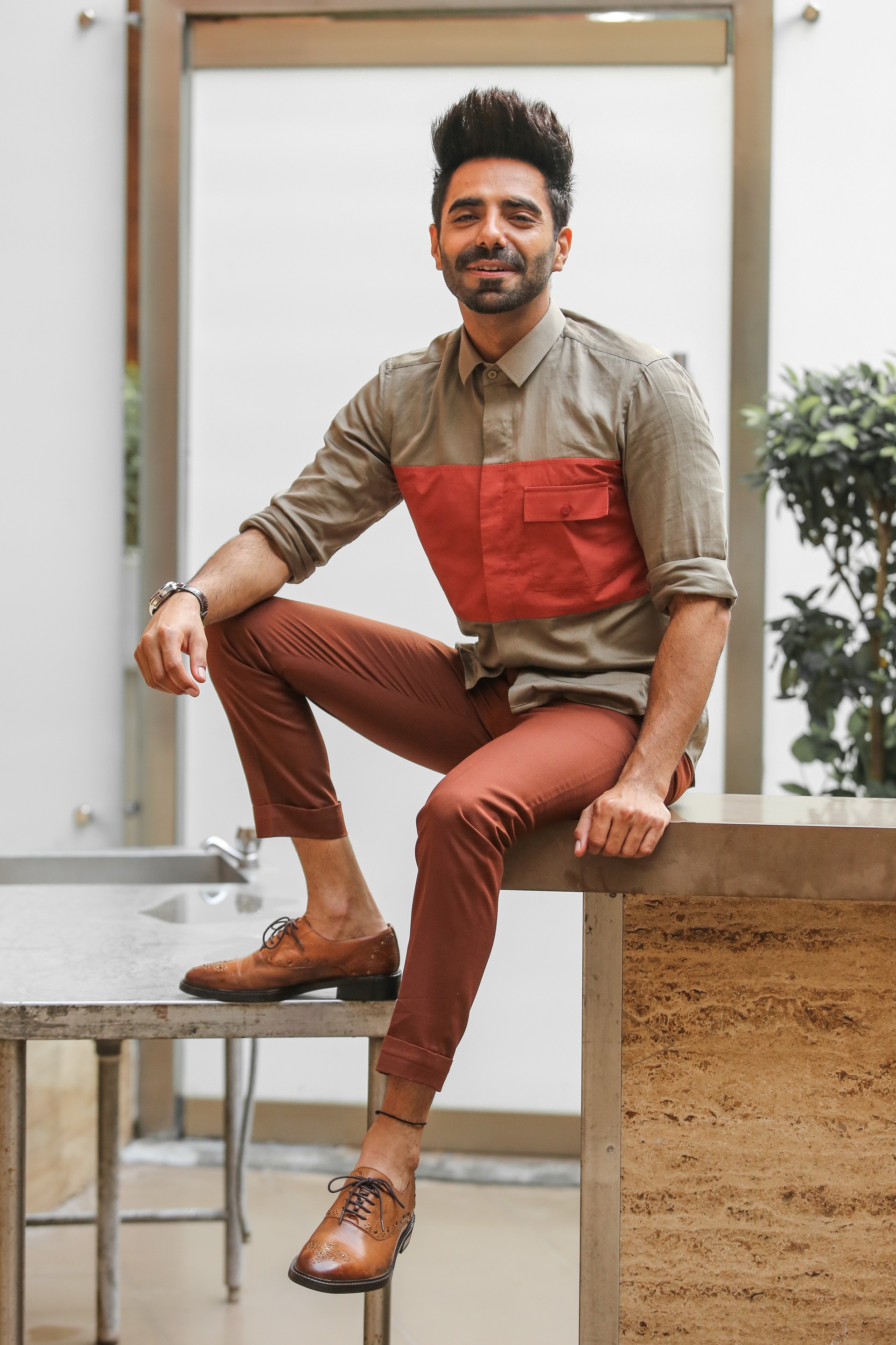 Aparshakti Khurana (Photo: Raajessh Kashyap/HT)