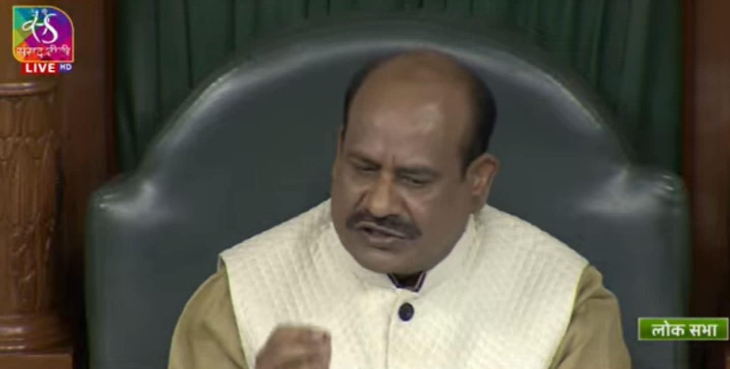 Lok Sabha Speaker Om Birla. (ANI/Twitter)