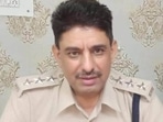 Haryana deputy superintendent of police Surender Singh who was killed by a dumper truck allegedly involved in illegal stone mining in Nuh district on Tuesday.&nbsp;