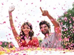 Vijay Deverakonda, Karan Johar and Ananya Panday were in Hyderabad for the Liger trailer launch on Thursday.