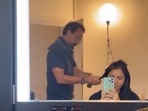 Anushka Sharma and Virat Kohli's hotel room in Paris. Anushka Sharma and Virat Kohli's hotel room in Paris.