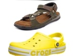 There is a huge range of footwear for men which is on sale.