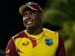 West Indies' hard-hitting batter Rovman Powell. West Indies' hard-hitting batter Rovman Powell. 