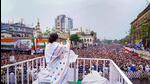 West Bengal chief minister Mamata Banerjee addresses a rally to observe Martyr's Day in Kolkata on Thursday. (PTI) West Bengal chief minister Mamata Banerjee addresses a rally to observe Martyr's Day in Kolkata on Thursday. (PTI)