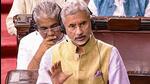 Union external affairs minister S Jaishankar in the Rajya Sabha on Thursday. (PTI Photo) Union external affairs minister S Jaishankar in the Rajya Sabha on Thursday. (PTI Photo)