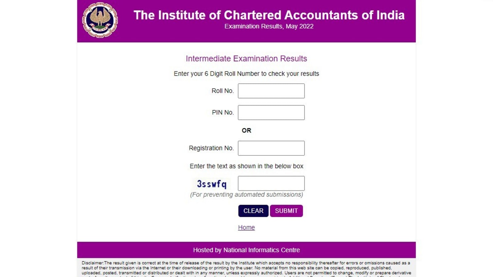 ICAI CA Intermediate results announced, direct link & how to check