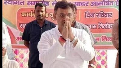 The meeting came a day after Khatik addressed a letter to Union home minister Amit Shah and UP governor Anandiben Patel offering to quit. (Sourced) The meeting came a day after Khatik addressed a letter to Union home minister Amit Shah and UP governor Anandiben Patel offering to quit. (Sourced)