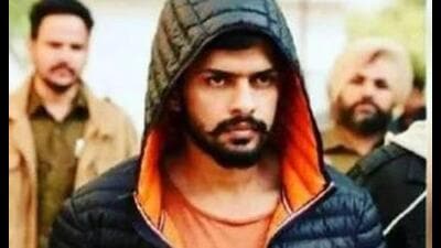 The Muktsar police on Thursday got seven-day remand of gangster Lawrence Bishnoi, the “mastermind” in the Sidhu Moose Wala killing, in a murder case of Ranjit Singh, alias Rana Sidhu, who was shot dead by four armed attackers at Aulakh village on the Muktsar-Malout highway on October 22, 2020. The Muktsar police on Thursday got seven-day remand of gangster Lawrence Bishnoi, the “mastermind” in the Sidhu Moose Wala killing, in a murder case of Ranjit Singh, alias Rana Sidhu, who was shot dead by four armed attackers at Aulakh village on the Muktsar-Malout highway on October 22, 2020.