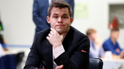 Magnus Carlsen of Norway&nbsp; (REUTERS)