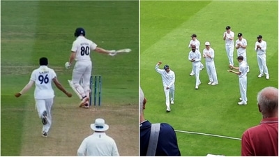 Navdeep Saini takes a five-wicket haul on County debut (Twitter/KentCricket) Navdeep Saini takes a five-wicket haul on County debut (Twitter/KentCricket)
