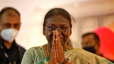 NDA presidential candidate Droupadi Murmu. (Reuters)