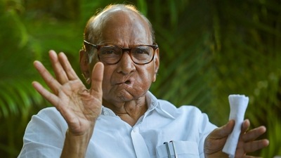 Sharad Pawar has dissolved all national-level departments and cells of the Nationalist Congress Party. (PTI) Sharad Pawar has dissolved all national-level departments and cells of the Nationalist Congress Party. (PTI)