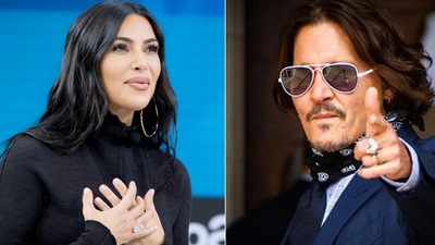 Around 8 years back in an interview, Kim Kardashian revealed that she was obsessed with Johnny Depp as a teenager.