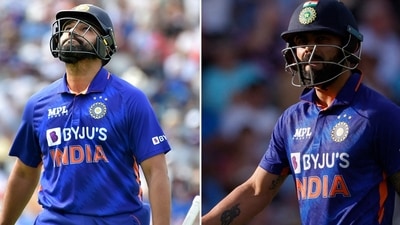 Rohit Sharma and Virat Kohli (R) (AP) Rohit Sharma and Virat Kohli (R) (AP)