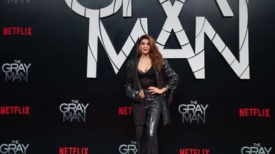 Jacqueline Fernandez walked The Gray Man's red carpet in a shimmery black outfit. Jacqueline will be seen next in Rohit Shetty's Cirkus next. The film which will release in December 2022, also stars Ranveer Singh, Pooja Hegde and Varun Sharma Jacqueline Fernandez walked The Gray Man's red carpet in a shimmery black outfit. Jacqueline will be seen next in Rohit Shetty's Cirkus next. The film which will release in December 2022, also stars Ranveer Singh, Pooja Hegde and Varun Sharma