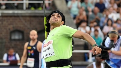 Neeraj Chopra in action. (Getty) Neeraj Chopra in action. (Getty)