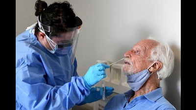 The new Covid cases pushed tricity’s active Covid cases to 1,449, a number never logged since 1,628 positive patients on February 12. (AP)