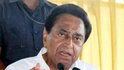 State Congress president and former chief minister Kamal Nath&nbsp; (ANI Photo)