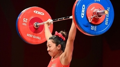 Mirabai Chanu is expected to add another medal at the CWG 2022. (Getty) Mirabai Chanu is expected to add another medal at the CWG 2022. (Getty)