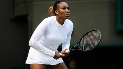 Venus Williams in action. (Getty) Venus Williams in action. (Getty)