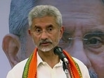 External affairs minister S Jaishankar.(ANI file image) External affairs minister S Jaishankar.(ANI file image)