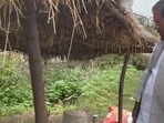 A screengrab from the viral video. (Twitter/fskulaste)