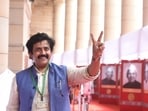 BJP MP Ravi Kishan. (Photo by Arvind Yadav/ Hindustan Times)