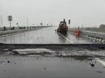 Varun Gandhi shared the video of the portion of the Bundelkhand Expressway that developed potholes after rain.