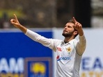 Afridi finished on 99 Test wickets at the end of Sri Lanka's first innings Afridi finished on 99 Test wickets at the end of Sri Lanka's first innings