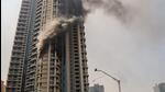 Mumbai, India - October. 22, 2021: Fire brigade trying to douse the fire in a high rise tower One Avighna Park at Curryroad in Mumbai, India, on Friday, October 22, 2021. (Photo by Pratik Chorge/Hindustan Times) (Pratik Chorge/HT Photo) Mumbai, India - October. 22, 2021: Fire brigade trying to douse the fire in a high rise tower One Avighna Park at Curryroad in Mumbai, India, on Friday, October 22, 2021. (Photo by Pratik Chorge/Hindustan Times) (Pratik Chorge/HT Photo)