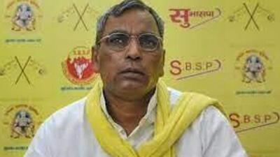 The Uttar Pradesh government has provided ‘Y’ category security to Suheldev Bharatiya Samaj Party (SBSP) chief Om Prakash Rajbhar. (HT FILE PHOTO.)