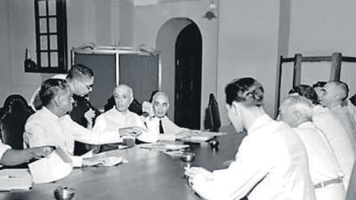 The 1949 Karachi accord that definedthe ceasefire line The 1949 Karachi accord that definedthe ceasefire line