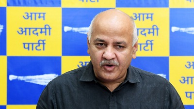 Manish Sisodia slammed the BJP over attacks on Delhi liquor policy. (ANI file photo) Manish Sisodia slammed the BJP over attacks on Delhi liquor policy. (ANI file photo)
