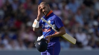 Shikhar Dhawan is leading India in Rohit Sharma's absence (AP)
