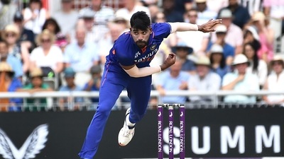 Siraj had a lukewarm outing in England. (AP) Siraj had a lukewarm outing in England. (AP)