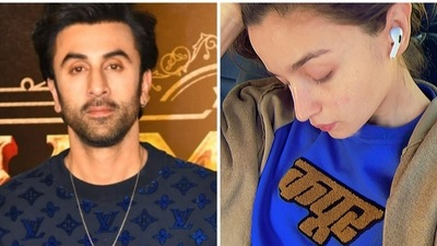 Alia Bhatt called Shamshera's release a 'Kapoor day’.